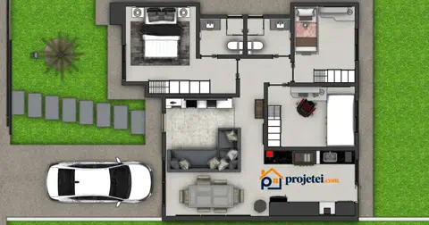 Render do projeto Borges